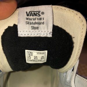 Vans skateboarding shoes